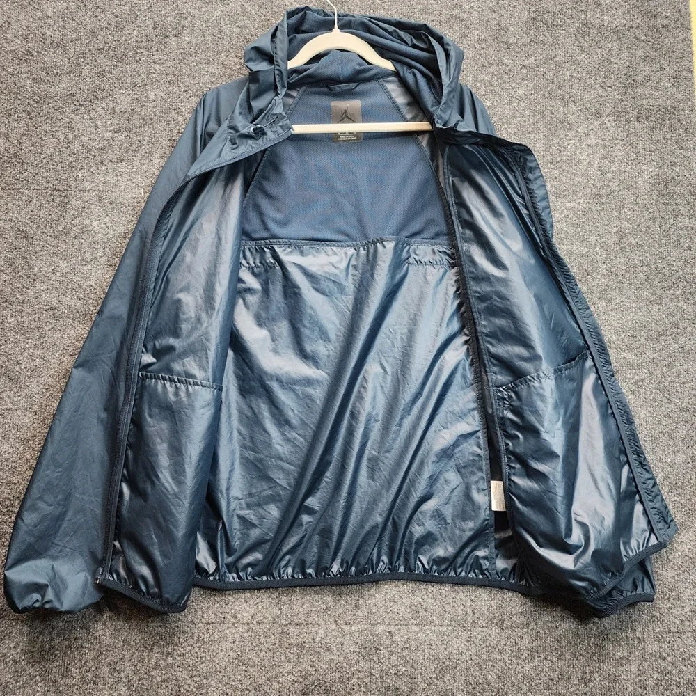 Jordan Jumpman Mens Lightweight Hooded Windbreaker Athletic Streetwear Jacket XL